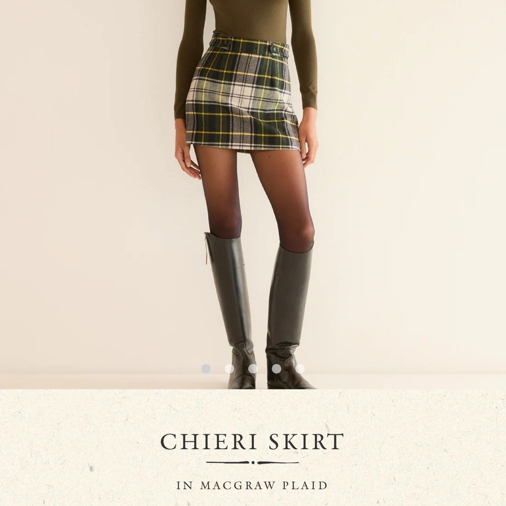 Doen Chieri Skirt in Macgraw Plaid 0/32